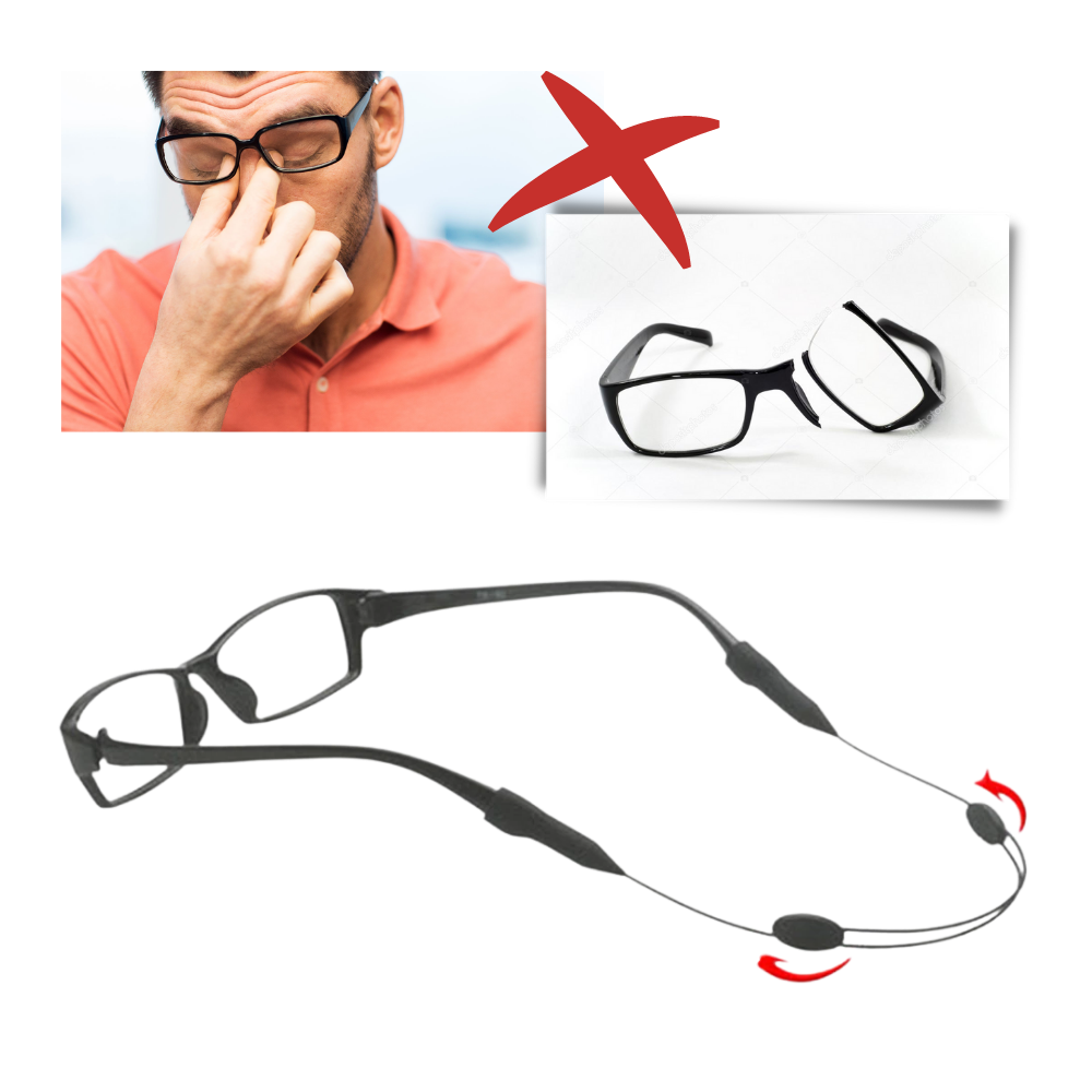 Correa de gafas ajustable