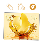Máscara de ojos de colágeno de oro de 24 quilates (20 pares)