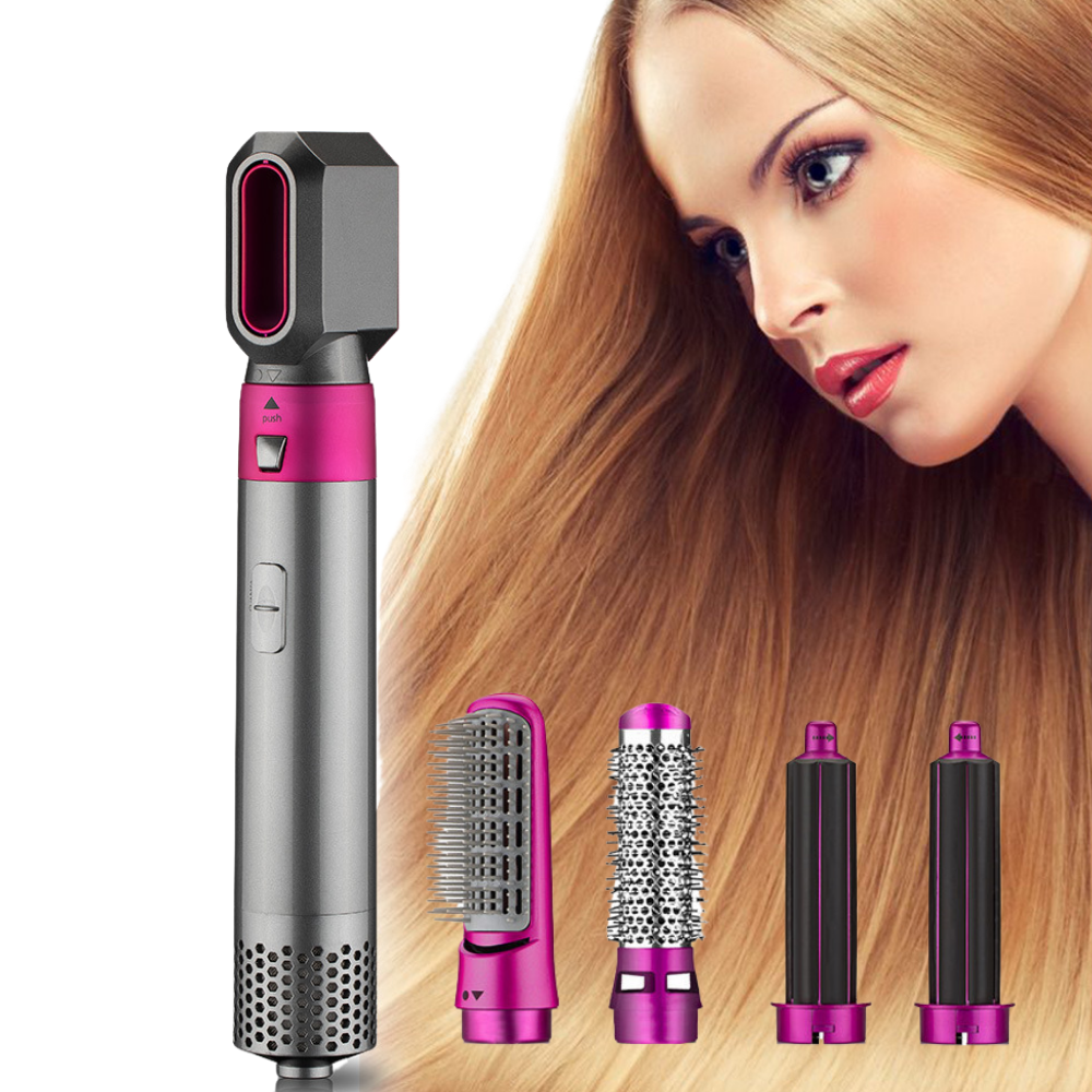 Set de plancha de pelo 5 en 1