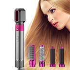 Set de plancha de pelo 5 en 1