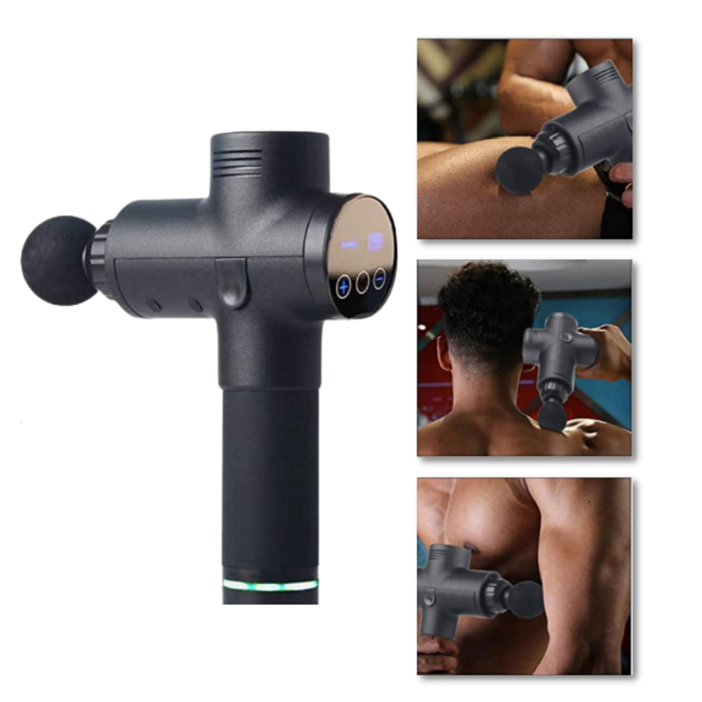 Pistola de masaje muscular alta velocidad