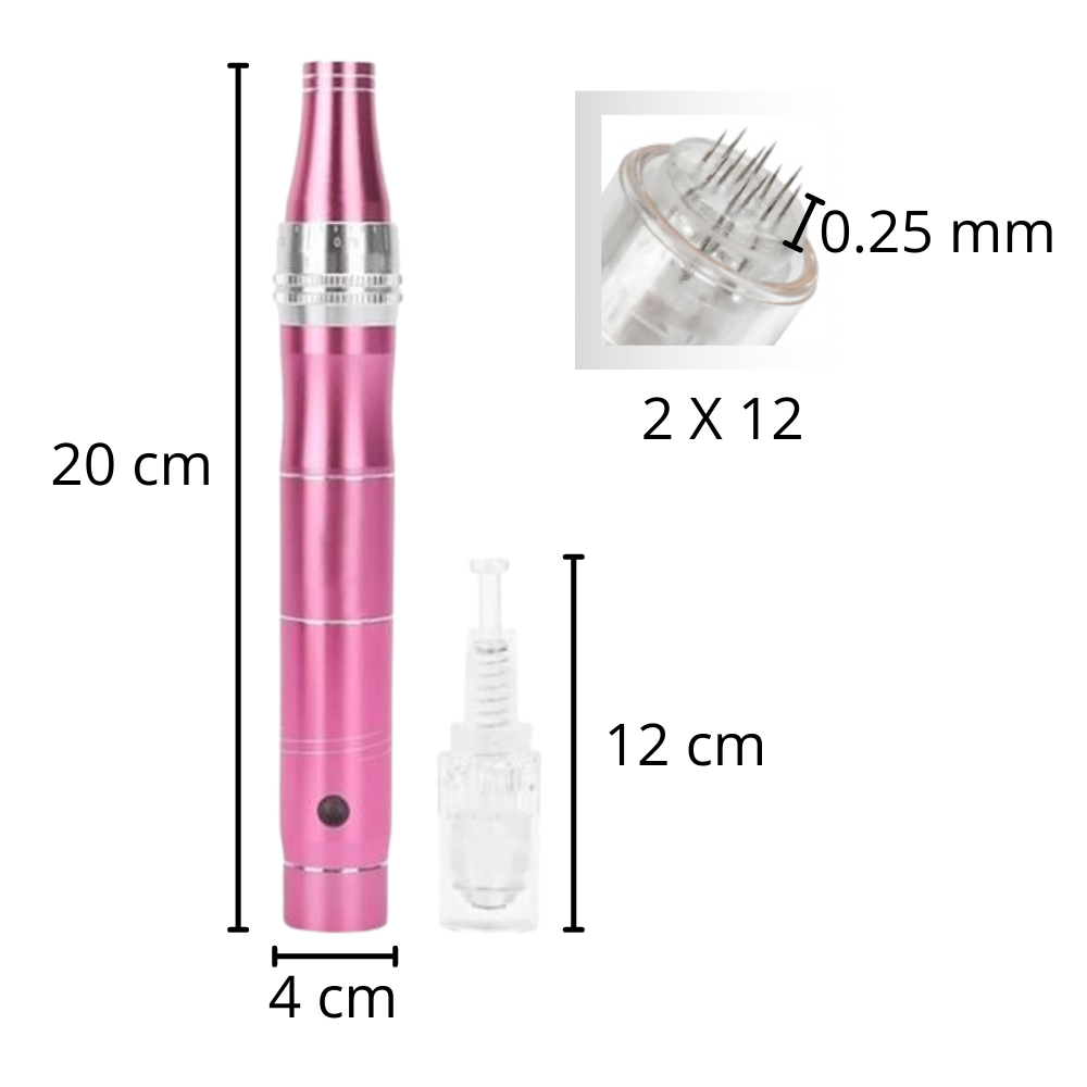Pluma de microneedling dérmicas