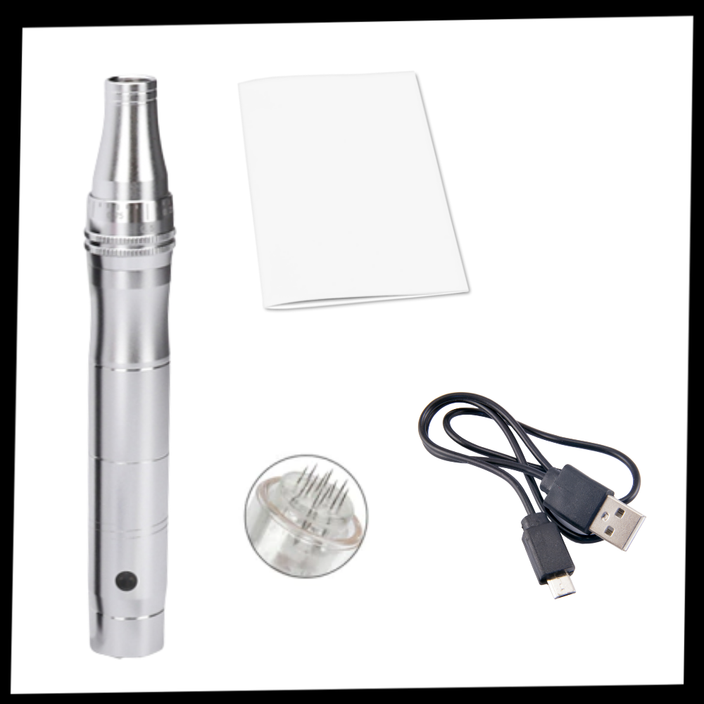 Pluma de microneedling dérmicas