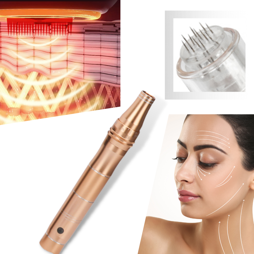 Pluma de microneedling dérmicas