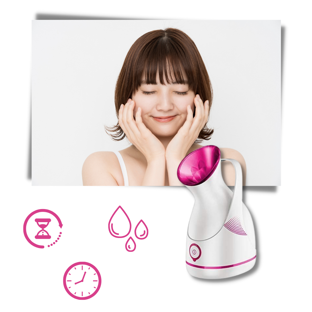 Humidificador facial portátil y sauna