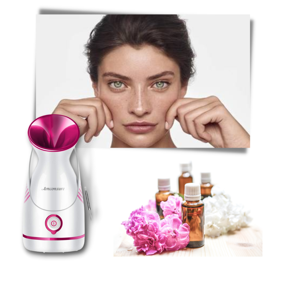 Humidificador facial portátil y sauna