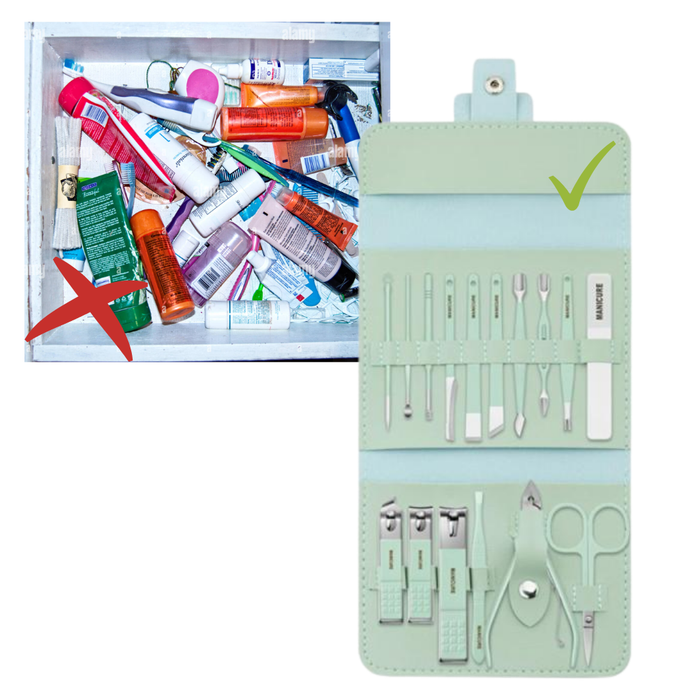 Set de manicura portátil