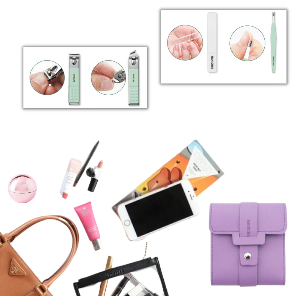 Set de manicura portátil