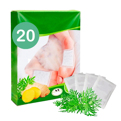 Almohadillas Detox naturales para los pies