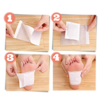 Almohadillas Detox naturales para los pies