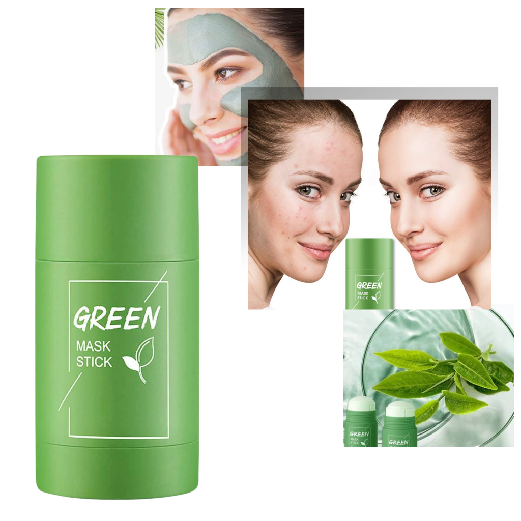 Mascarilla de té verde para eliminar los puntos negros