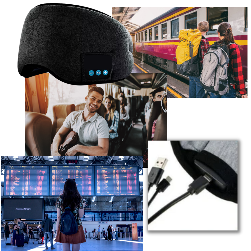 Antifaz bluetooth para dormir