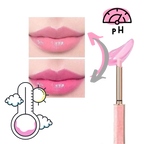 Barra de labios hidratante que cambia de temperatura