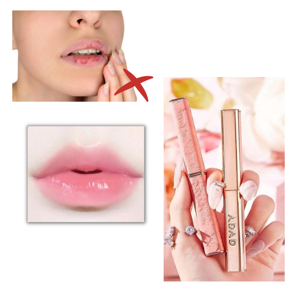 Barra de labios hidratante que cambia de temperatura