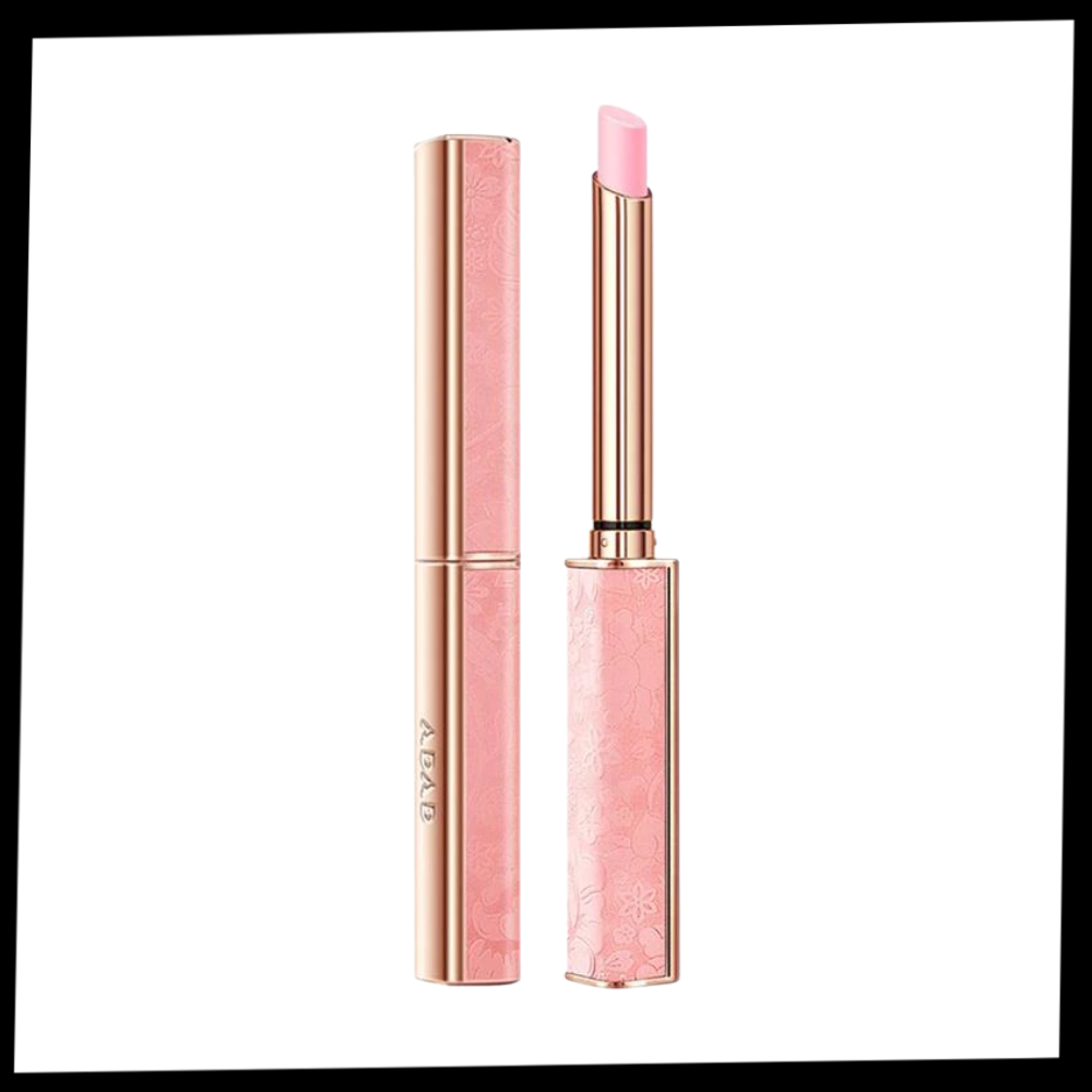 Barra de labios hidratante que cambia de temperatura