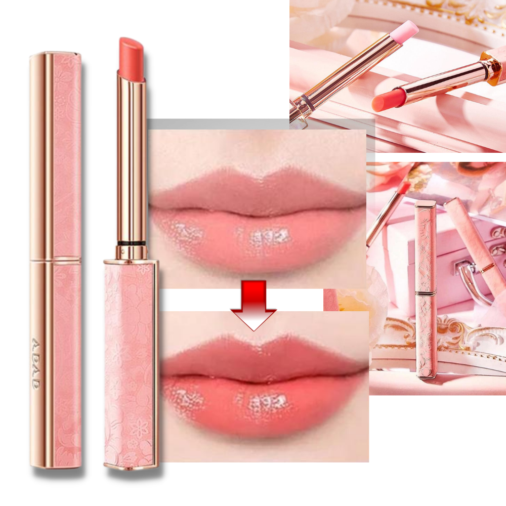 Barra de labios hidratante que cambia de temperatura