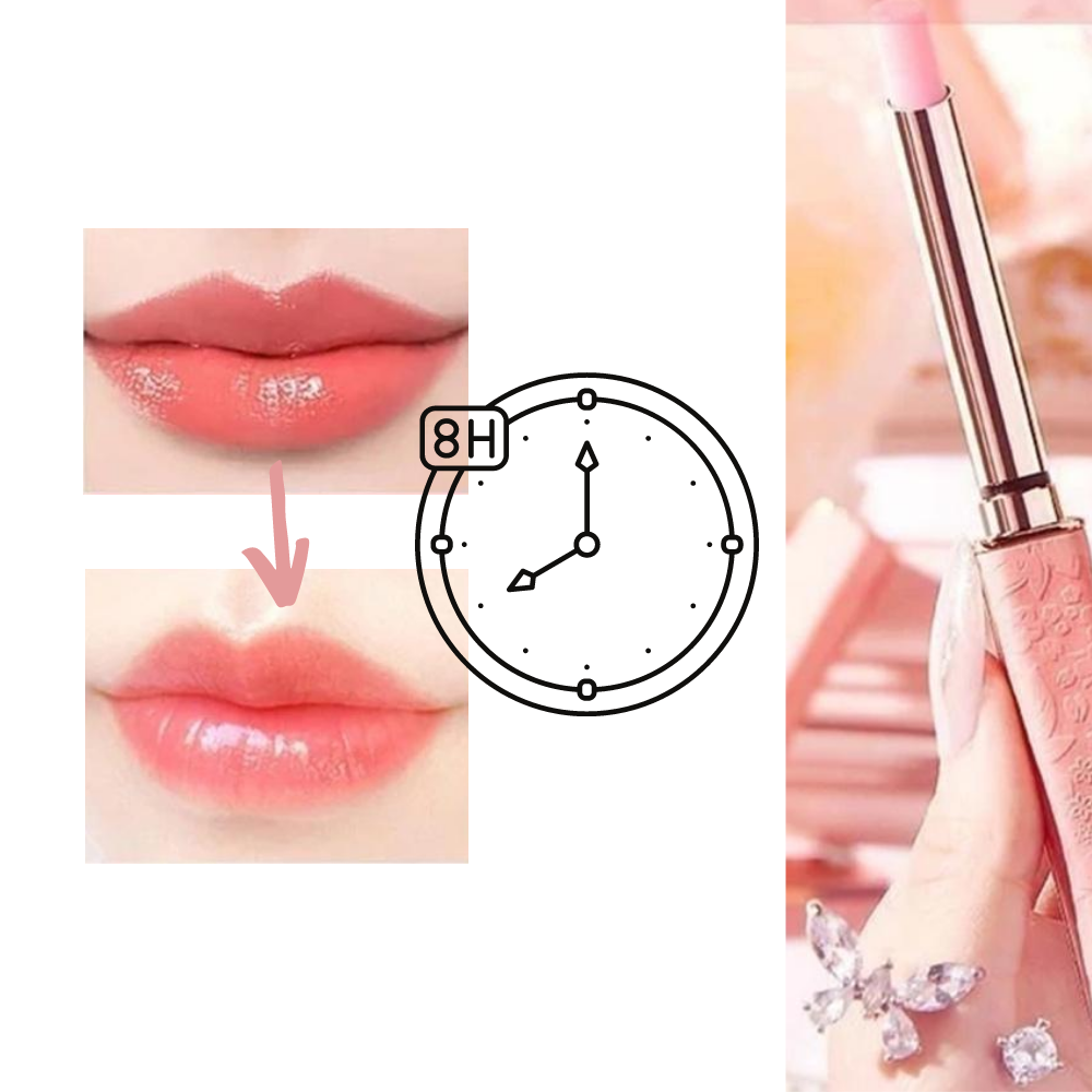 Barra de labios hidratante que cambia de temperatura