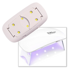 Lámpara de gel para uñas con luz UV y secador LED