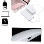 Lámpara de gel para uñas con luz UV y secador LED