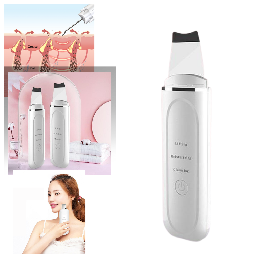 Exfoliante facial ultrasónico de limpieza profunda
