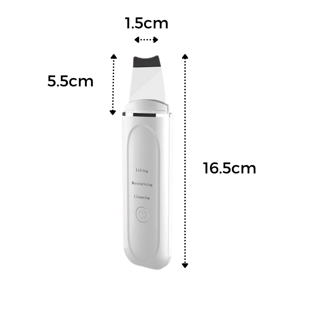 Exfoliante facial ultrasónico de limpieza profunda