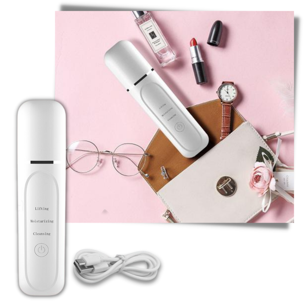 Exfoliante facial ultrasónico de limpieza profunda