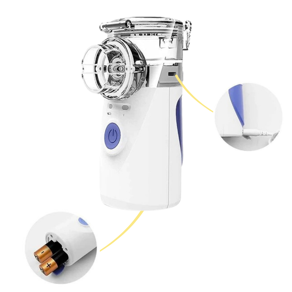 Nebulizador ultrasónico para niños y adultos