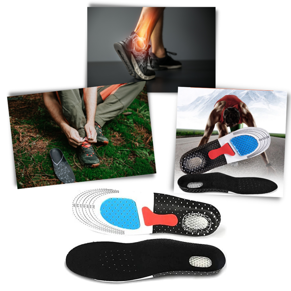 Plantillas de gel para deportivos