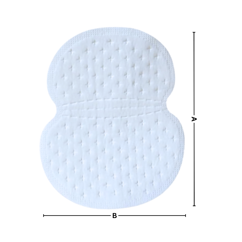 Almohadilla absorbente para el sudor de axilas