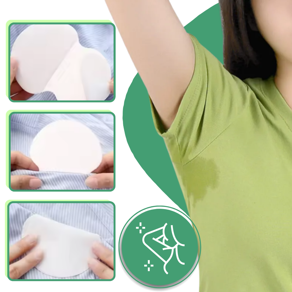 Almohadilla absorbente para el sudor de axilas