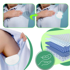Almohadilla absorbente para el sudor de axilas