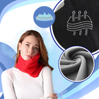 Almohada de viaje ajustable para el cuello