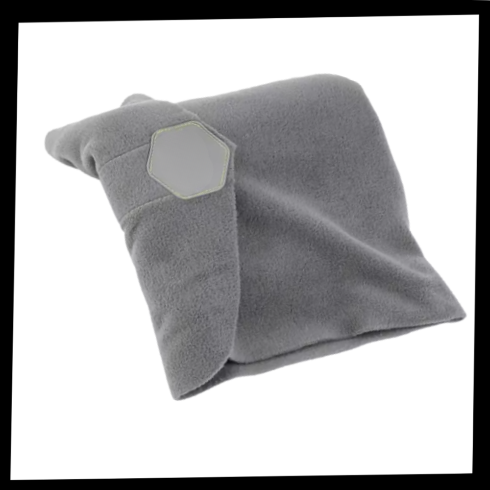 Almohada de viaje ajustable para el cuello