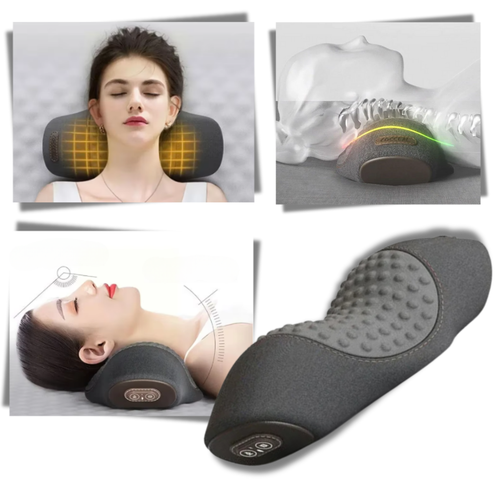 Almohada con calor para el dolor cervical