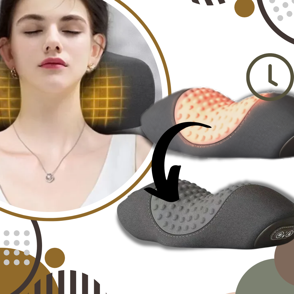 Almohada con calor para el dolor cervical