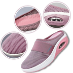 Zapatillas sin cordones con cámara de aire para diabéticos