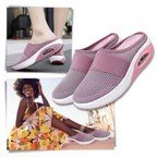 Zapatillas sin cordones con cámara de aire para diabéticos