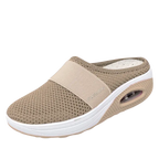 Zapatillas sin cordones con cámara de aire para diabéticos