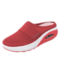 Zapatillas sin cordones con cámara de aire para diabéticos