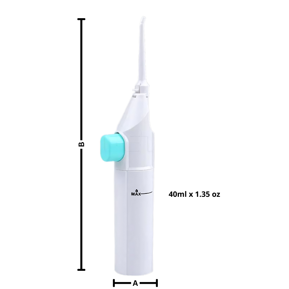 Irrigador dental a base de agua