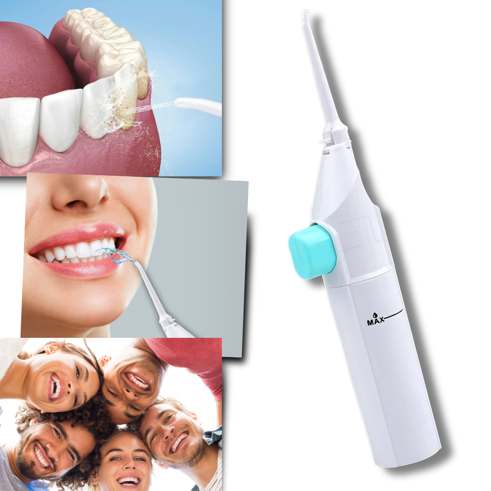 Irrigador dental a base de agua