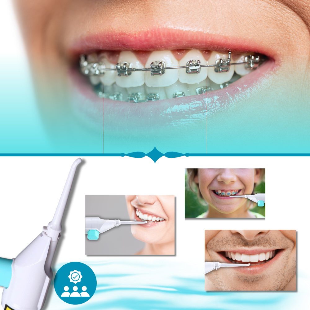 Irrigador dental a base de agua