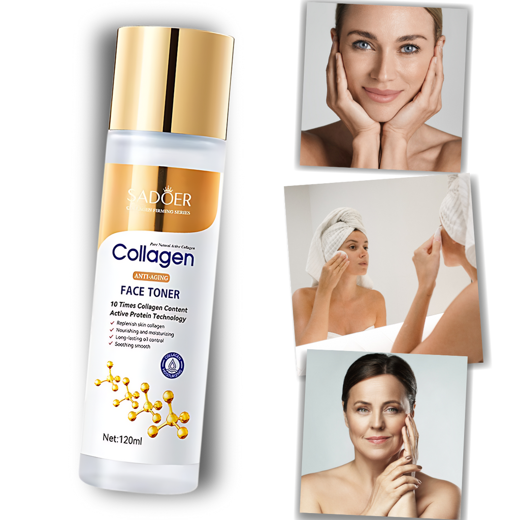 Tónico antiedad aclarante con colágeno