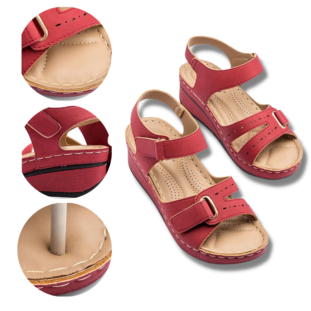 Sandalias ortopédicas para mujer con soporte en el arco