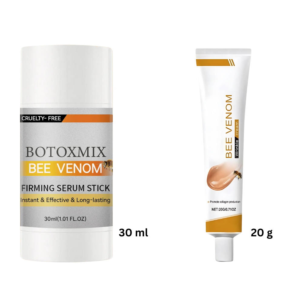Crema y sérum reafirmante con veneno de abeja