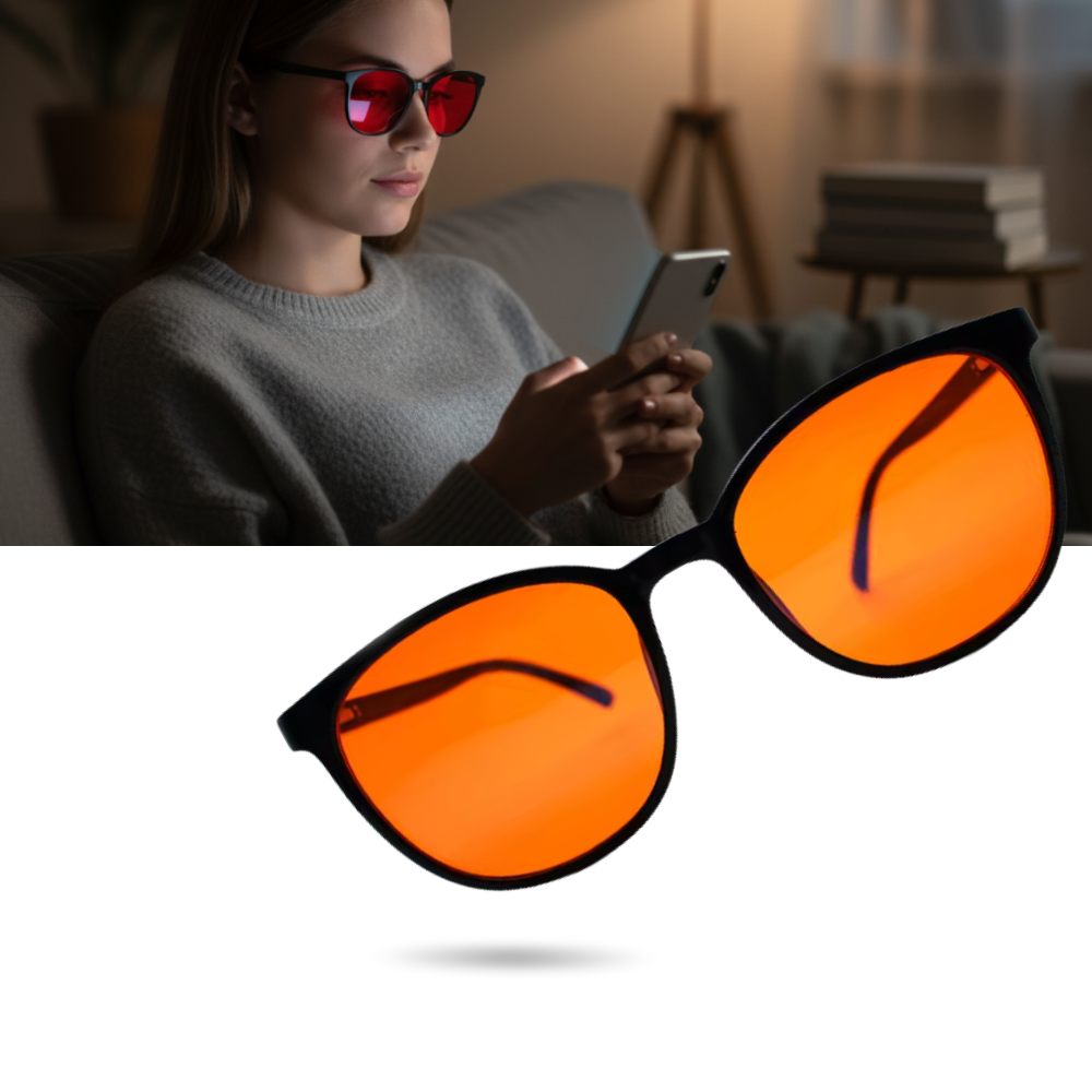Gafas con filtro de luz azul