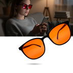 Gafas con filtro de luz azul