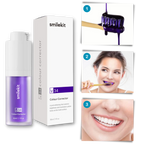 Blanqueador dental púrpura