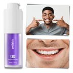 Blanqueador dental púrpura