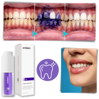 Blanqueador dental púrpura